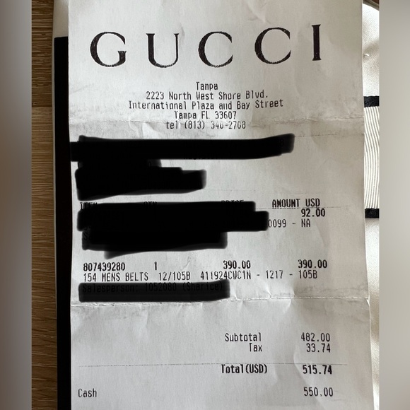 (SEE PICS) GUCCI Men’s Interlocking 2017 G Logo Leather Belt - Picture 7 of 7